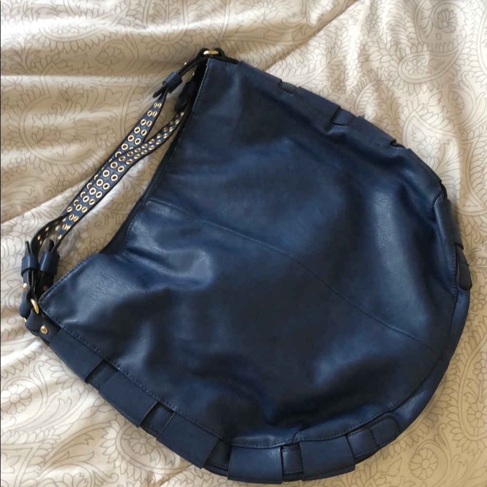 Large Blue Purse